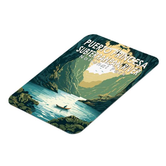 Nationaal park Puerto Princesa Subterranean River Magneet (Linkerzijde)