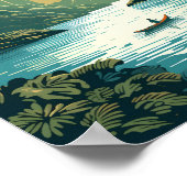 Nationaal park Puerto Princesa Subterranean River Poster (Hoek)