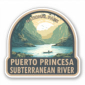 Nationaal park Puerto Princesa Subterranean River Sticker (Voorkant)