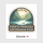 Nationaal park Puerto Princesa Subterranean River Sticker (Vel)