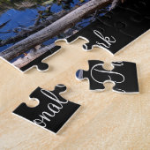 Nationaal park Puzzle Nymph Lake Rocky Legpuzzel (Zijkant)