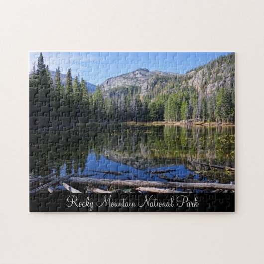 Nationaal park Puzzle Nymph Lake Rocky Legpuzzel (Horizontaal)