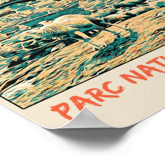 Nationaal Park Pyreneeën Frankrijk, schaap Poster (Hoek)