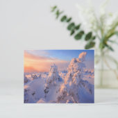 Nationaal park Quebec Mont Logan Sunrise Gaspesie Briefkaart (Staand voorkant)