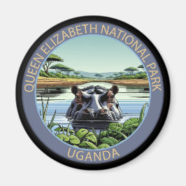 Nationaal park Queen Elizabeth Oeganda Magneet