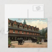 Nationaal park Rainier Inn, Longmire,  Uitzicht Briefkaart (Voorkant / Achterkant)