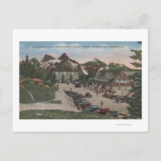 Nationaal park Rainier - Tatoosh Briefkaart (Voorkant)