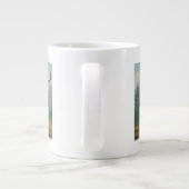 Nationaal park Rainier, Washington Elk Scene Grote Koffiekop (Achterkant)