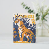 Nationaal Park Ranthambore India  Briefkaart (Staand voorkant)