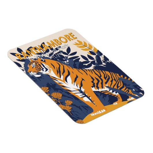 Nationaal Park Ranthambore India  Magneet (Rechterzijde)