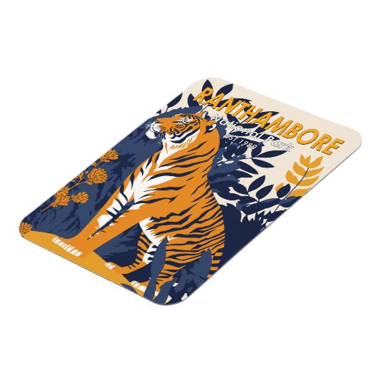 Nationaal Park Ranthambore India  Magneet (Linkerzijde)