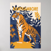 Nationaal Park Ranthambore India  Poster (Voorkant)