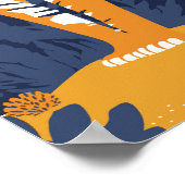 Nationaal Park Ranthambore India  Poster (Hoek)