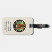 Nationaal park Redwood Bagagelabel (Achterkant horizontaal)