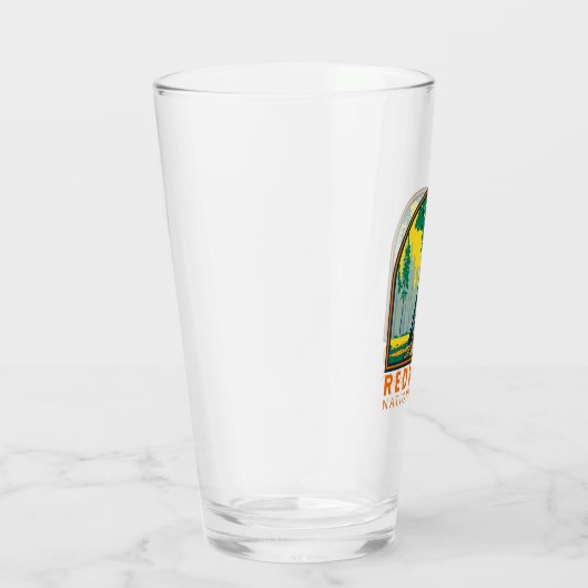 Nationaal park Redwood Chandelier Tree Glas (Rechts)