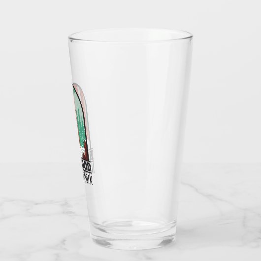 Nationaal park Redwood in Winter Californië  Glas (Links)