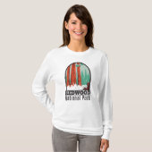 Nationaal park Redwood in Winter Californië  T-shirt (Voorkant volledig)