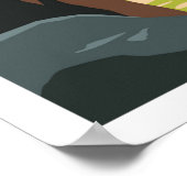 Nationaal park Redwood Poster (Hoek)