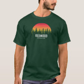 Nationaal park Redwood T-shirt (Voorkant)