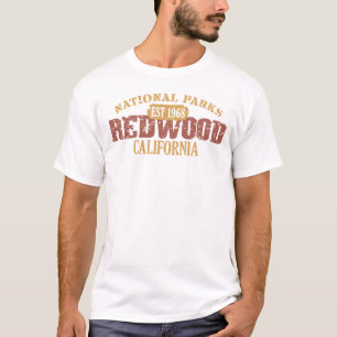 Nationaal park Redwood T-shirt