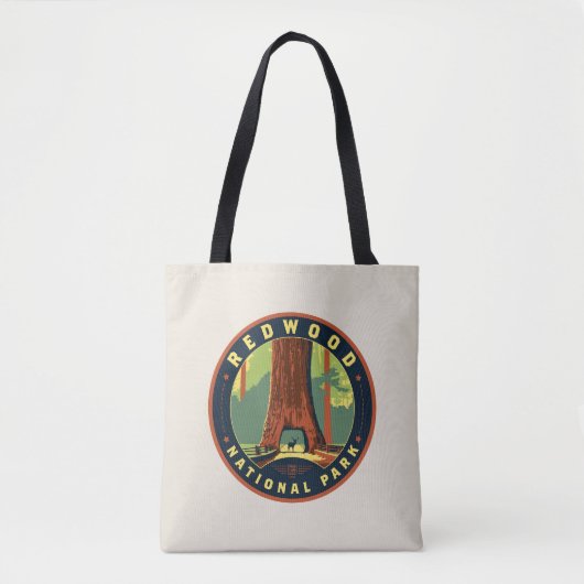 Nationaal park Redwood Tote Bag (Voorkant)