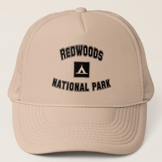 Nationaal park Redwood Trucker Pet (Voorkant)