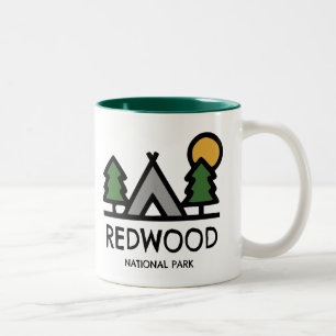 Nationaal park Redwood Tweekleurige Koffiemok