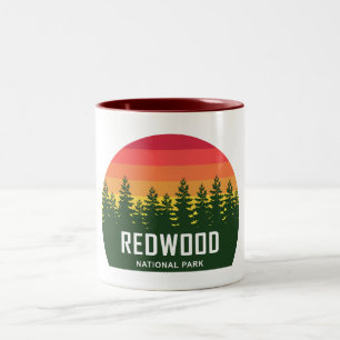 Nationaal park Redwood Tweekleurige Koffiemok
