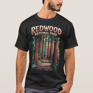 Nationaal Park Redwood Vintage T-shirt