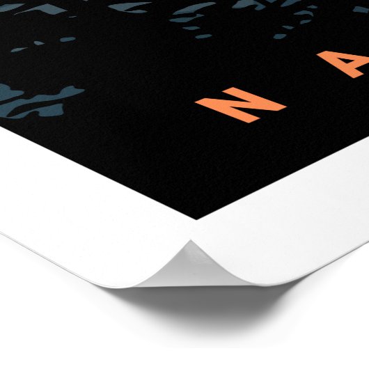 Nationaal Park Reisposter van het Grote Smoky Moun Poster (Hoek)