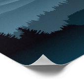 Nationaal Park Reisposter van het Grote Smoky Moun Poster (Hoek)