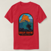 Nationaal park retro 1 Guadalupe Mountains T-shirt (Design voorkant)