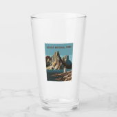 Nationaal park Retro Acadia Glas (Voorkant)