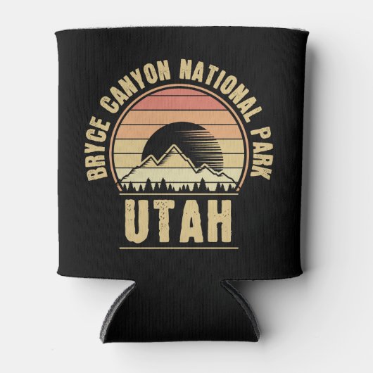 Nationaal park Retro Bryce Canyon Utah Blikjeskoeler (Voorkant)