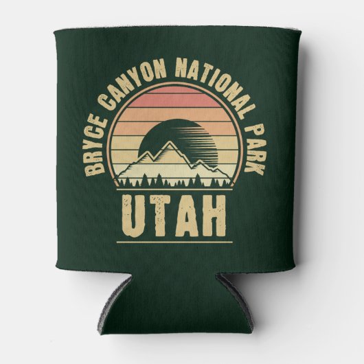 Nationaal park Retro Bryce Canyon Utah Blikjeskoeler (Voorkant)