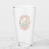 Nationaal Park Retro Compass Glas (Achterkant)