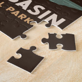 Nationaal park Retro Great Basin Legpuzzel (Zijkant)