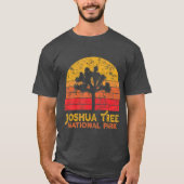 Nationaal Park Retro Joshua T-shirt (Voorkant)