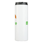 Nationaal Park Retro van de mammoth Cave Thermosbeker (Achterkant)