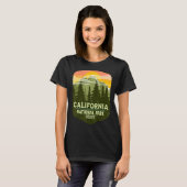 Nationaal Park Retro Yosemite T-shirt (Voorkant volledig)