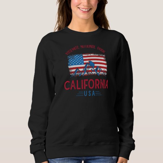 Nationaal Park  Retro Yosemite Trui (Voorkant)