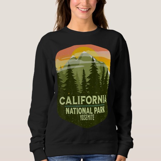 Nationaal Park  Retro Yosemite Trui (Voorkant)