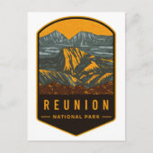 Nationaal park Reunion Briefkaart (Voorkant)
