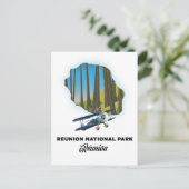 Nationaal park Réunion Briefkaart (Staand voorkant)