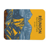  nationaal park Reunion Magneet (Horizontaal)