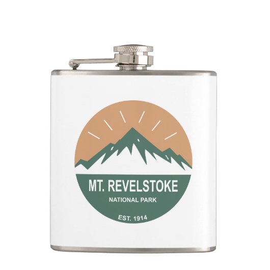 Nationaal park Revelstoke Heupfles (Voorkant)