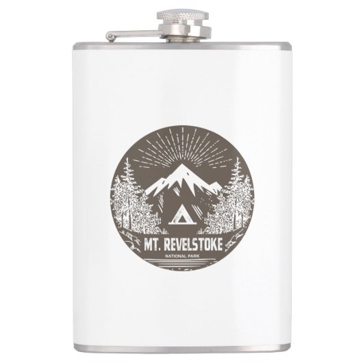 Nationaal park Revelstoke Heupfles (Voorkant)