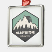 Nationaal park Revelstoke Metalen Ornament (Links)