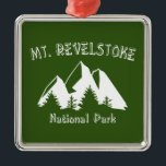 Nationaal park Revelstoke Metalen Ornament<br><div class="desc">Het Nationaal Park van de berg Revelstoke in het zuidoosten van British Columbia Canada beslaat de westerne helling van het Selkirk-gebergte boven de stad Revelstoke,  die ligt aan de kust van de Columbia en de Illecillewaet.</div>