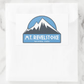 Nationaal park Revelstoke Rechthoekige Sticker (Tas)